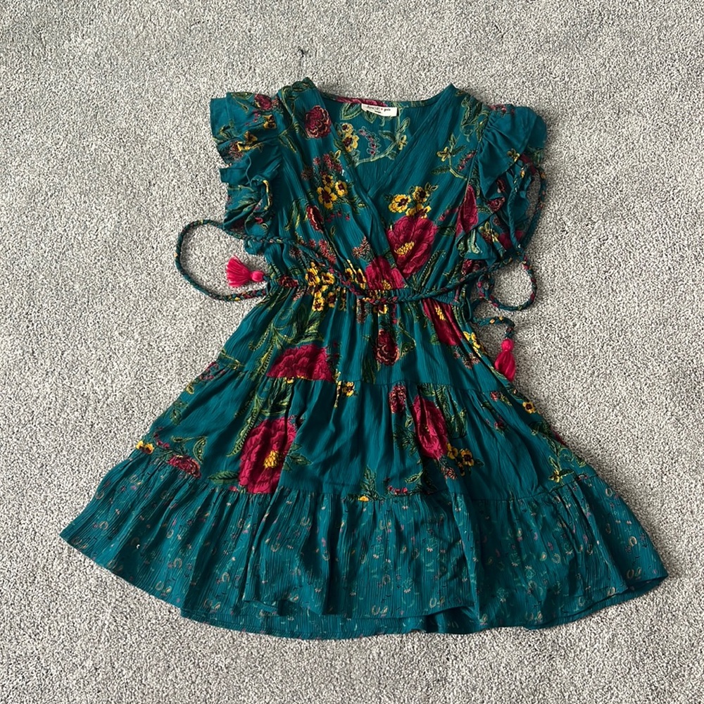 Blue Flower Dress